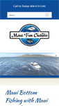 Mobile Screenshot of mauifuncharters.com
